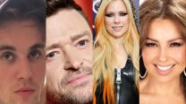 Justin Bieber, Justin Timberlake, Avril Lavigne y Thalía
