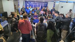 Conferencia de prensa de Gremios docentes. 