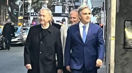 Llaryora junto a Schiaretti