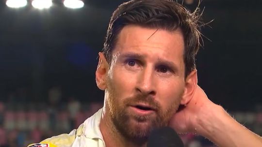 Lionel Messi apuntó contra la MLS tras su sanción: “No me dejaron jugar y hoy lo sentí”