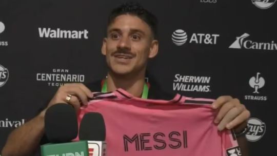 Matías Cóccaro reveló que le dijo Lionel Messi después de haberle gritado el gol en la cara