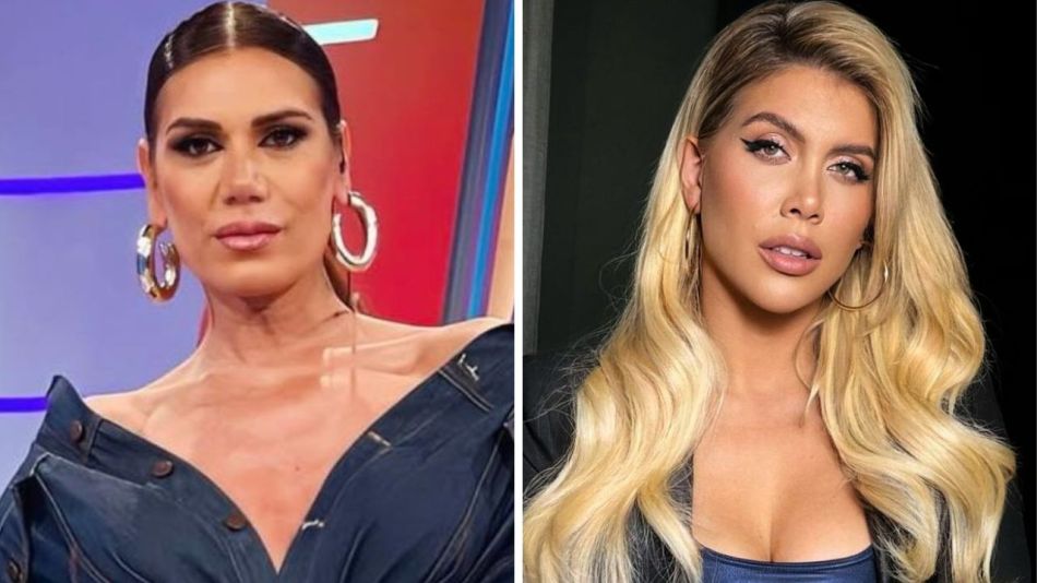 Flor de la V y Wanda Nara