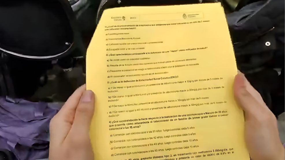 EXAMEN DE RESIDENCIAS MÉDICAS