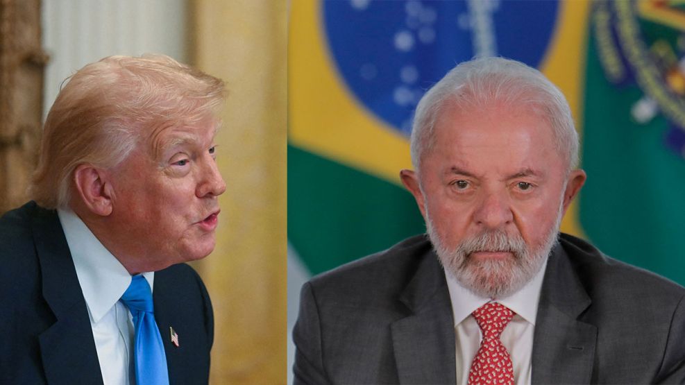 Trump y Lula Da Silva 31072025