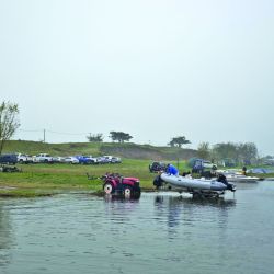 Calidad superlativa en un momento difícil para otras lagunas. Ejemplares de 40 cm capturados con líneas de 1,50 m máximo, en un ámbito que no supera los dos metros de profundidad.