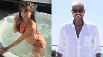 Camila Núñez y Mauro Icardi