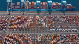 The Port Of Los Angeles Ahead Of Trump's Tariff Deadline