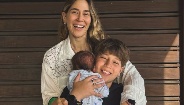 Jimena Barón generó revuelo con su truco infalible para aliviarle los cólicos a su bebé