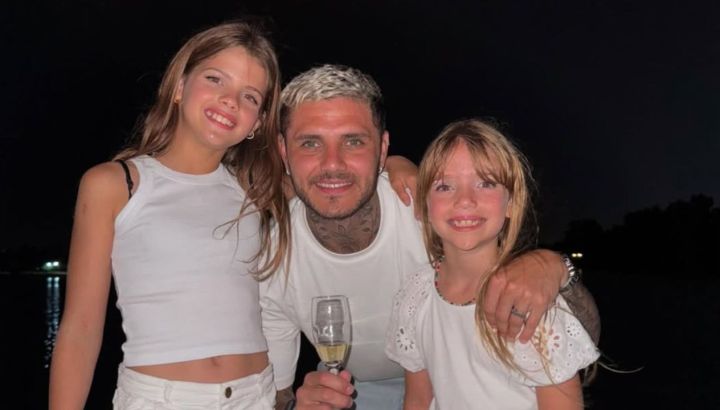 La hija de Mauro Icardi quiere cambiarse el apellido: "No quiero hablar más con papá"
