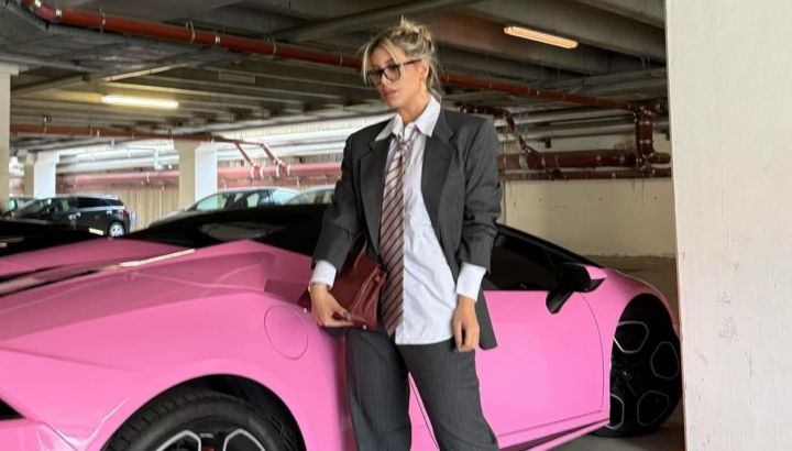 Wanda Nara graffiteó su Lamborghini con aerosol: el fuerte mensaje