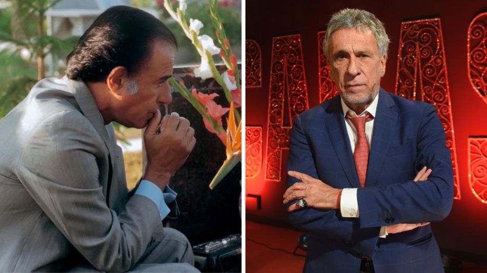 Víctor Bugge y Carlos Menem