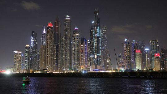 Paseo nocturno por Dubai