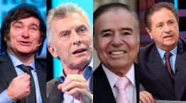 Milei Macri Menem y Eduardo Duhalde 03082025