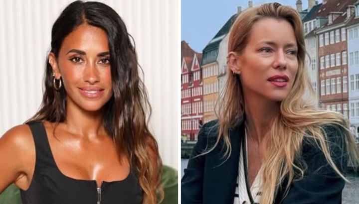 Ni pantalón recto ni slim: Antonela Roccuzzo y Nicole Neumann imponen estilo con el palazzo que domina la temporada