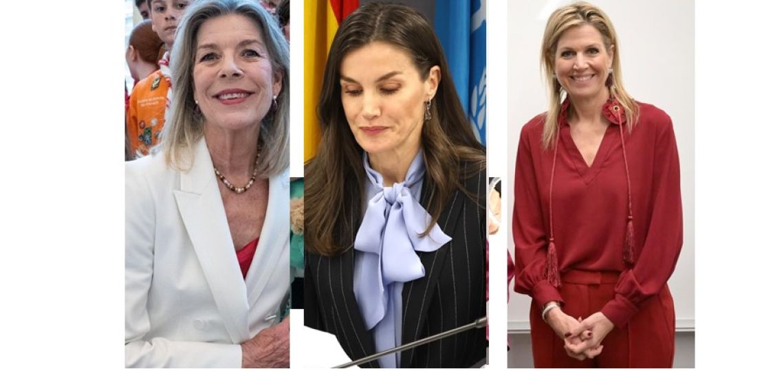 Carolina de Mónaco, Letizia Ortiz y Máxima de Países Bajos enseñan a llevar los palazzos más favorecedores a cualquier edad