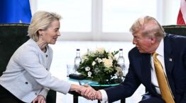 URSULA VON DER LEYEN DONALD TRUMP