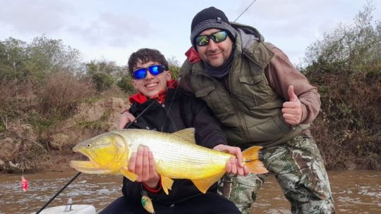 Diversión asegurada con los dorados en San Nicolás