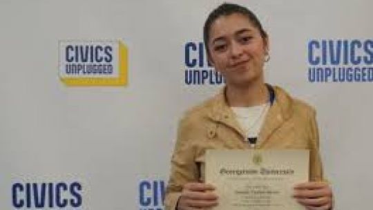 Daniela Barrios, nominada a mejor estudiante del mundo: “Los jóvenes ya no aspiran a ser mejores”
