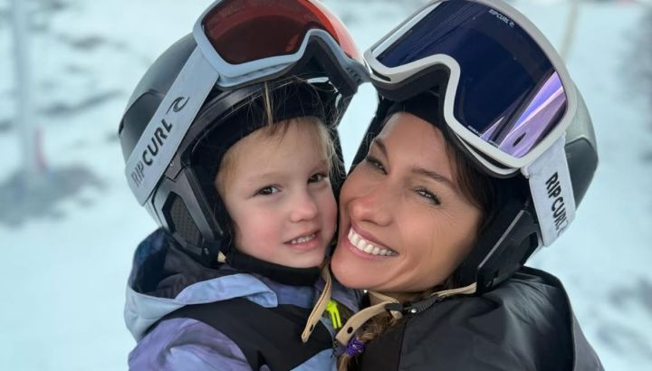 Pampita mostró el gesto de Anita García Moritán que confirma que son dos gotas de agua: “Igual que yo”