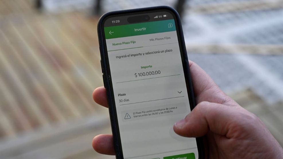 Plazo fijo en Cuenta DNI