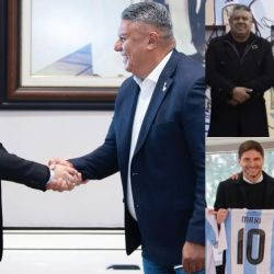 Chiqui Tapia con gobernadores | Foto:Cedoc