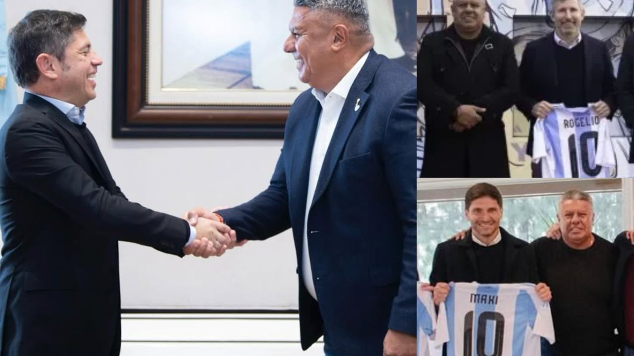 Chiqui Tapia con gobernadores | Foto:Cedoc