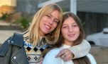 Con un doble look match, Nicole Neumann y Allegra Cubero debutaron en el modelaje con la tendencia más colorida