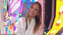 Pampita eligió un clásico vestido black "comodín" para su gran debut televisivo