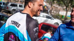Marcos Torres con una camiseta de BMX