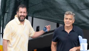 Adam Sandler y George Clooney