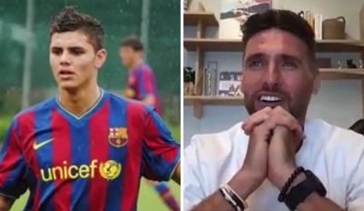 Mauro Icardi y Sergi Gómez