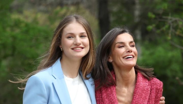 Plan austero real: Letizia Ortiz y el préstamo fashion para la princesa Leonor 