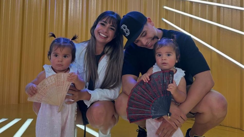 El tierno y nuevo aprendizaje de las hijas gemelas de Daniel Celis
