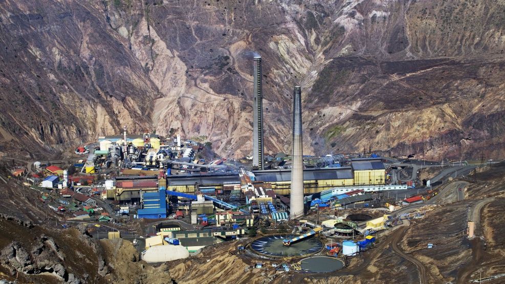 Codelco's El Teniente Copper Mine