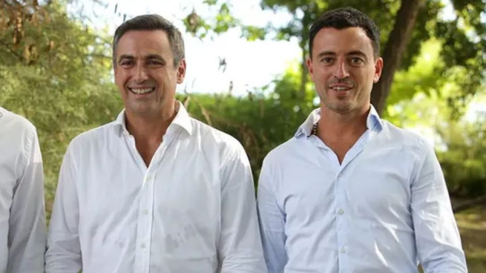 Mestre junto a De Loredo