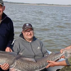 El rinde en esta zona es mayor a otras. Los surubíes encontraron buenas condiciones y se quedaron por Empedrado. 