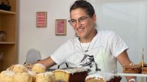Paula Pareto en su cafetería