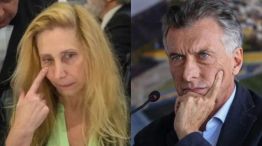 Karina Milei y Mauricio Macri