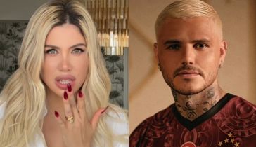Wanda Nara y Mauro Icardi