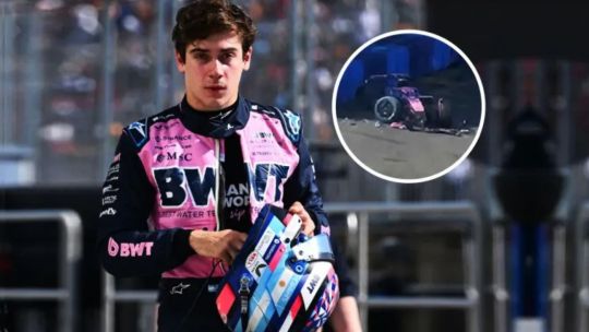 Ni el susto lo frenó: la decisión de Franco Colapinto tras su choque en Hungría