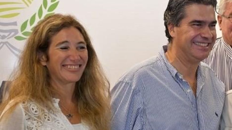 Capitanich junto a Soneira. 