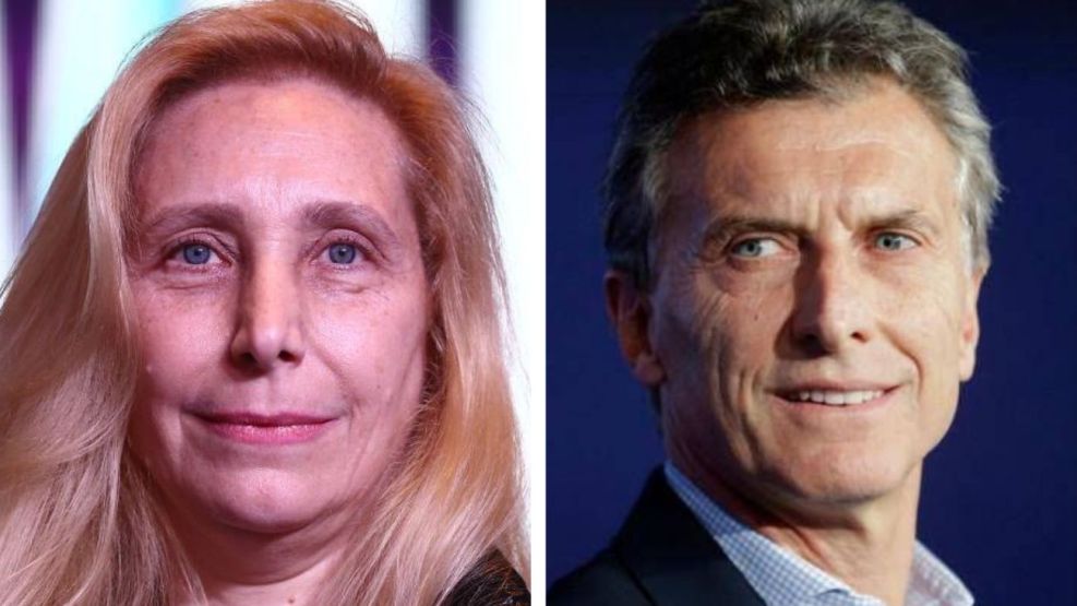 Karina Milei y Mauricio Macri