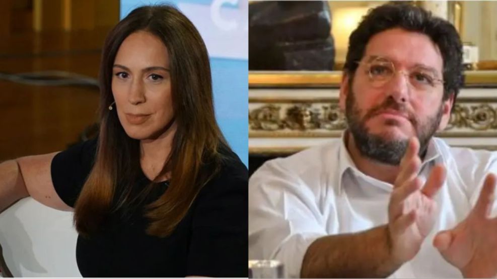 Maria Eugenia Vidal y Pablo Avelluto