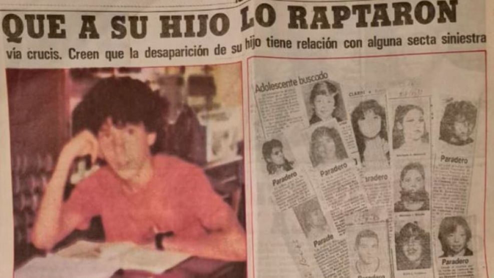 Nota en la revista Esto! de 1986 sobre la desaparición del joven encontrado enterrado en la casa donde vivió Gustavo Cerati