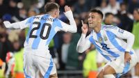 Alexis Mac Allister y Lautaro Martínez