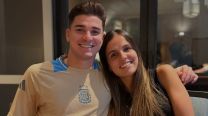 Emilia Ferrero, la novia de Julián Álvarez, mostró por primera vez su pancita de embarazada