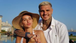 La China Suárez y Mauro Icardi 