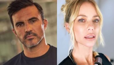 Fabián Cubero y Nicole Neumann