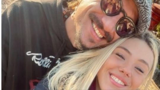 Daniel Osvaldo y su nueva novia