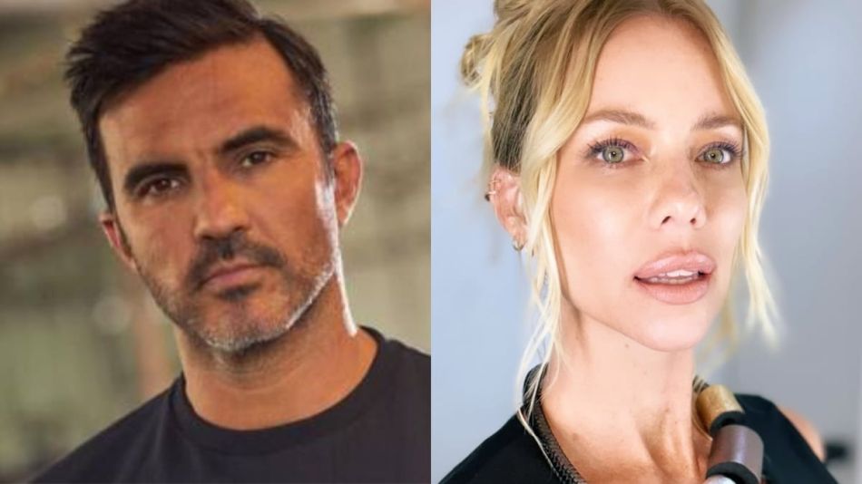 Fabián Cubero y Nicole Neumann